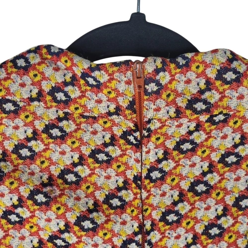 Vintage 60s 70s Flower Power Flowers Floral Dagger Collar Disco Shirt & Sash